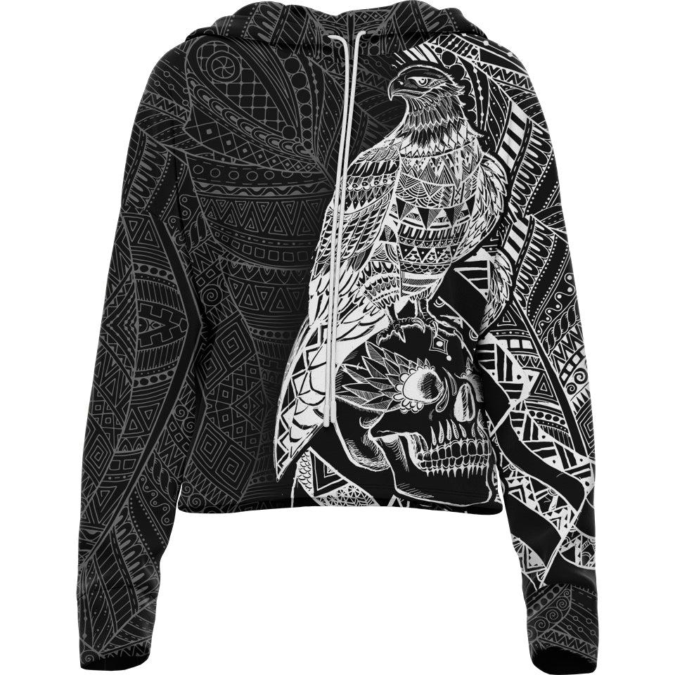 Drop Shoulder Crop Hoodie XS Sky Seer Drop Shoulder Crop Hoodie 22-CROPHOODIE_XS_SEER