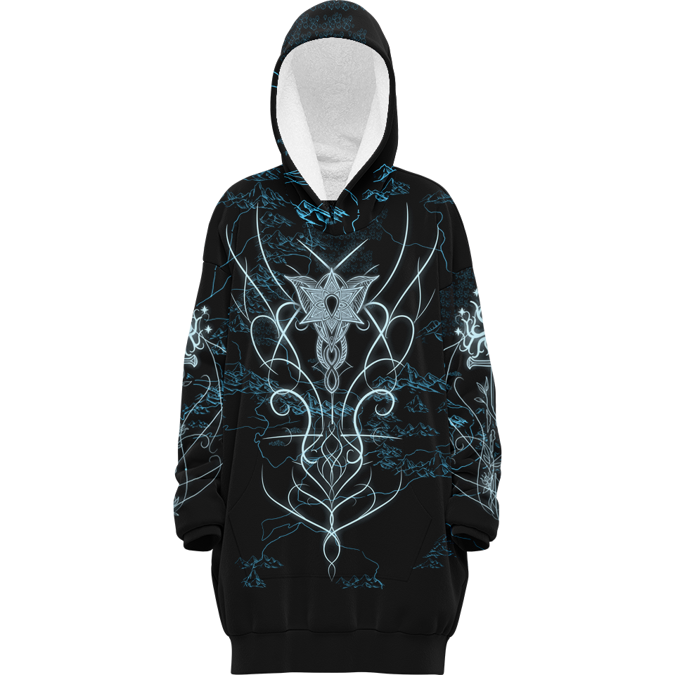 Elven Supersized Hoodie - Fantasy Edition