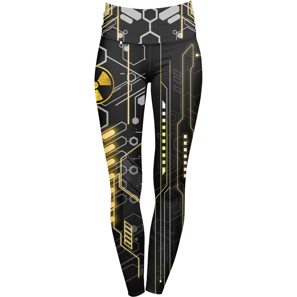High Waisted Leggings Atomic High Waisted Leggings