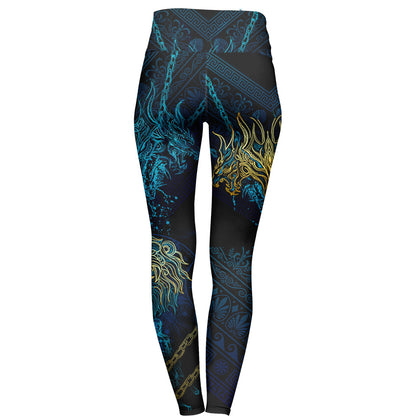 High Waisted Leggings Cerberus High Waisted Leggings