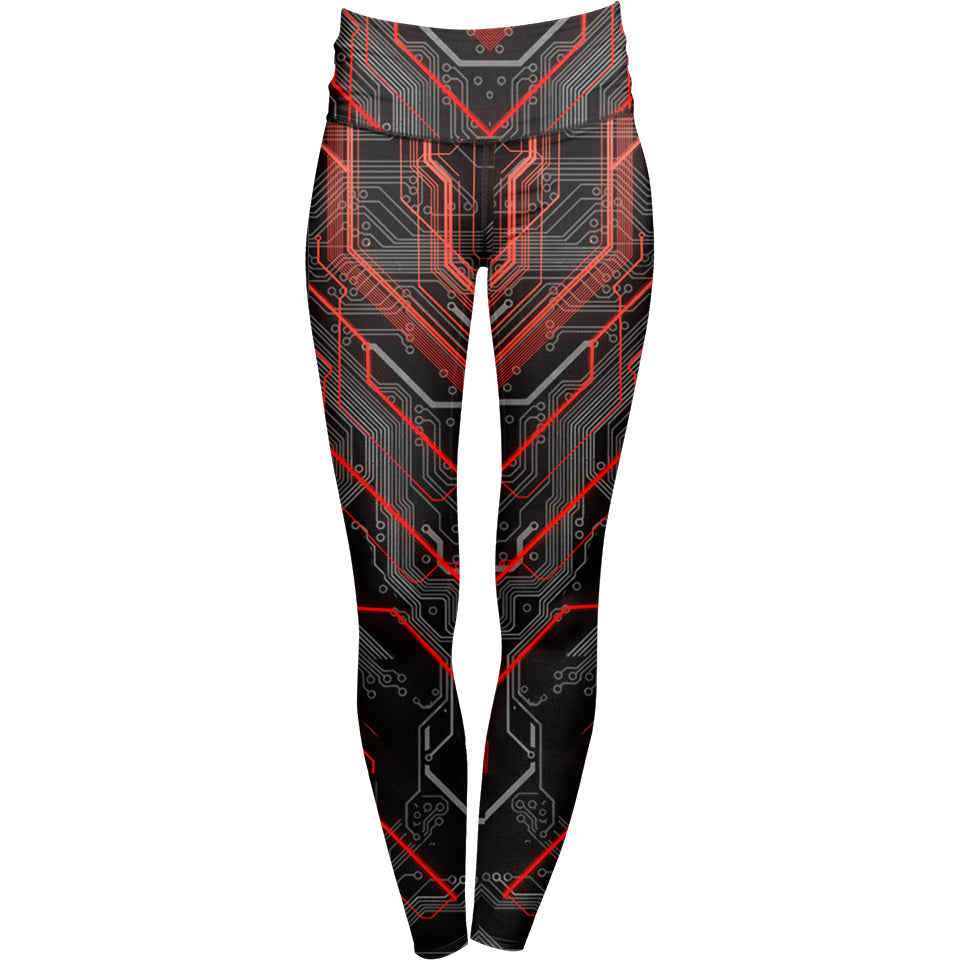 High Waisted Leggings Circuit High Waisted Leggings