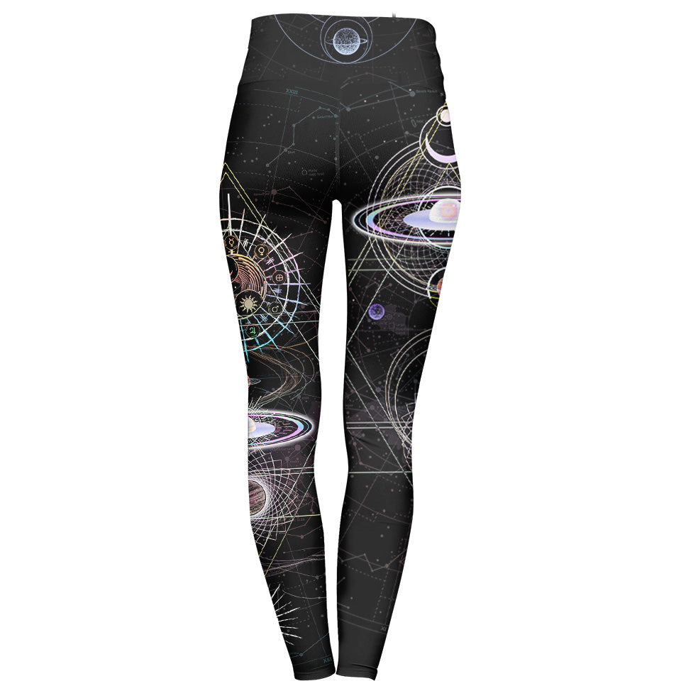 High Waisted Leggings Cosmos High Waisted Leggings