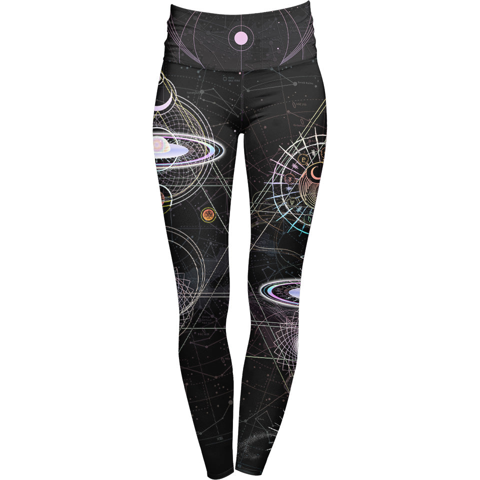 High Waisted Leggings Cosmos High Waisted Leggings