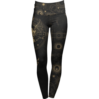 High Waisted Leggings Dragon Luna High Waisted Leggings