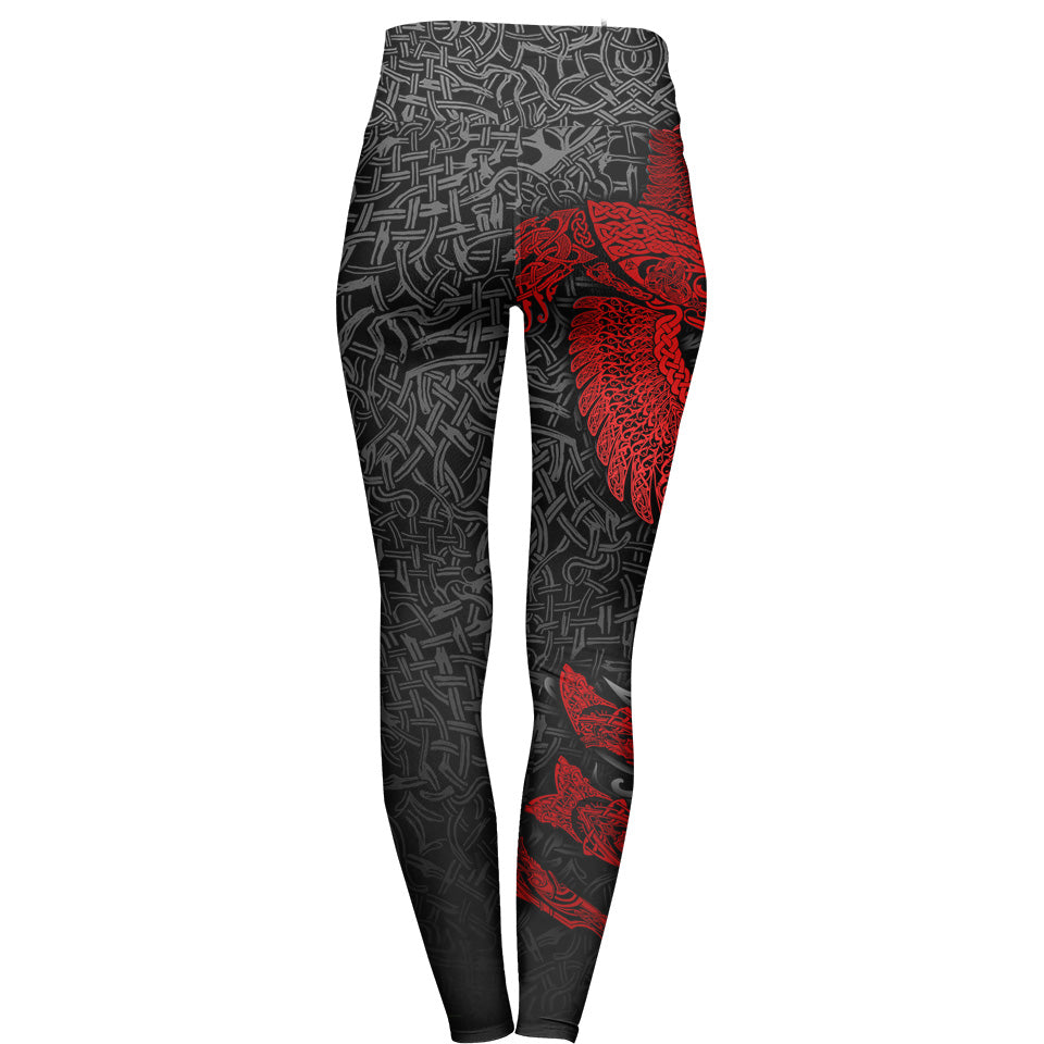 High Waisted Leggings Dual Ascent (Rupture) Ultra Rare High Waisted Leggings - Only 300 Units Across All Styles
