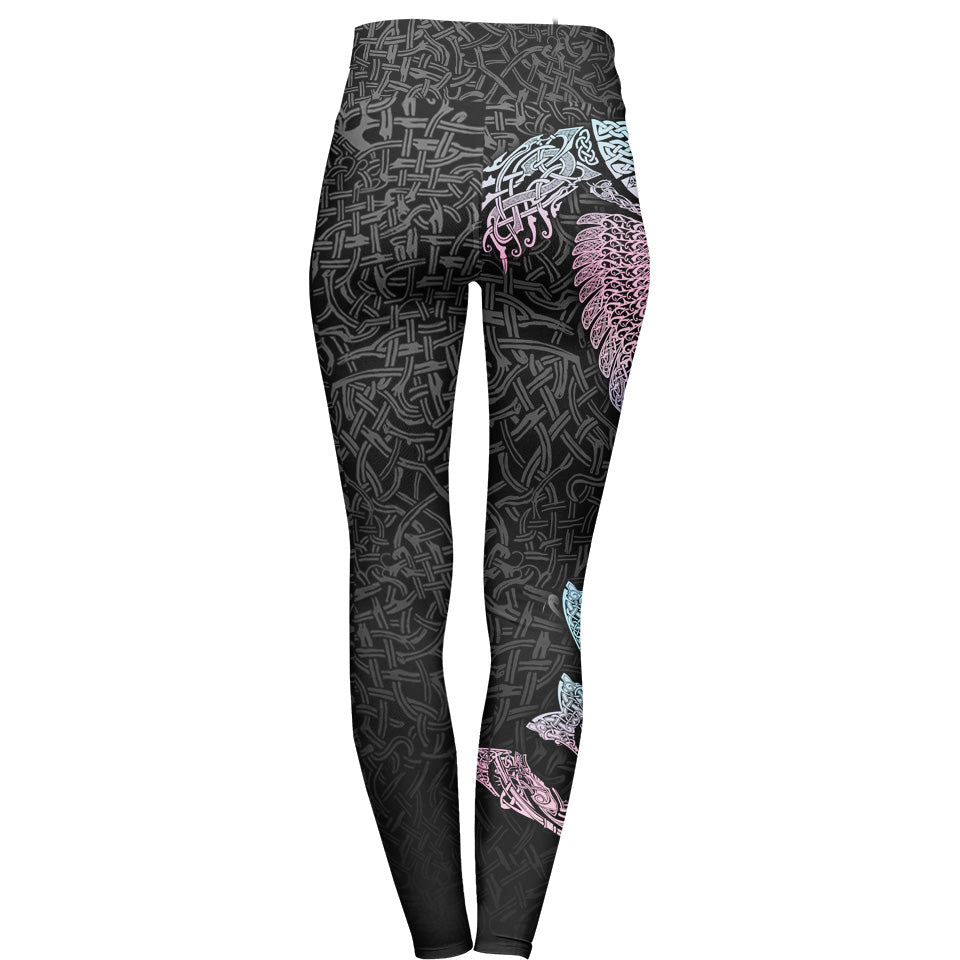 High Waisted Leggings Dual Ascent (Vigil) Ultra Rare High Waisted Leggings - Only 300 Units Across All Styles