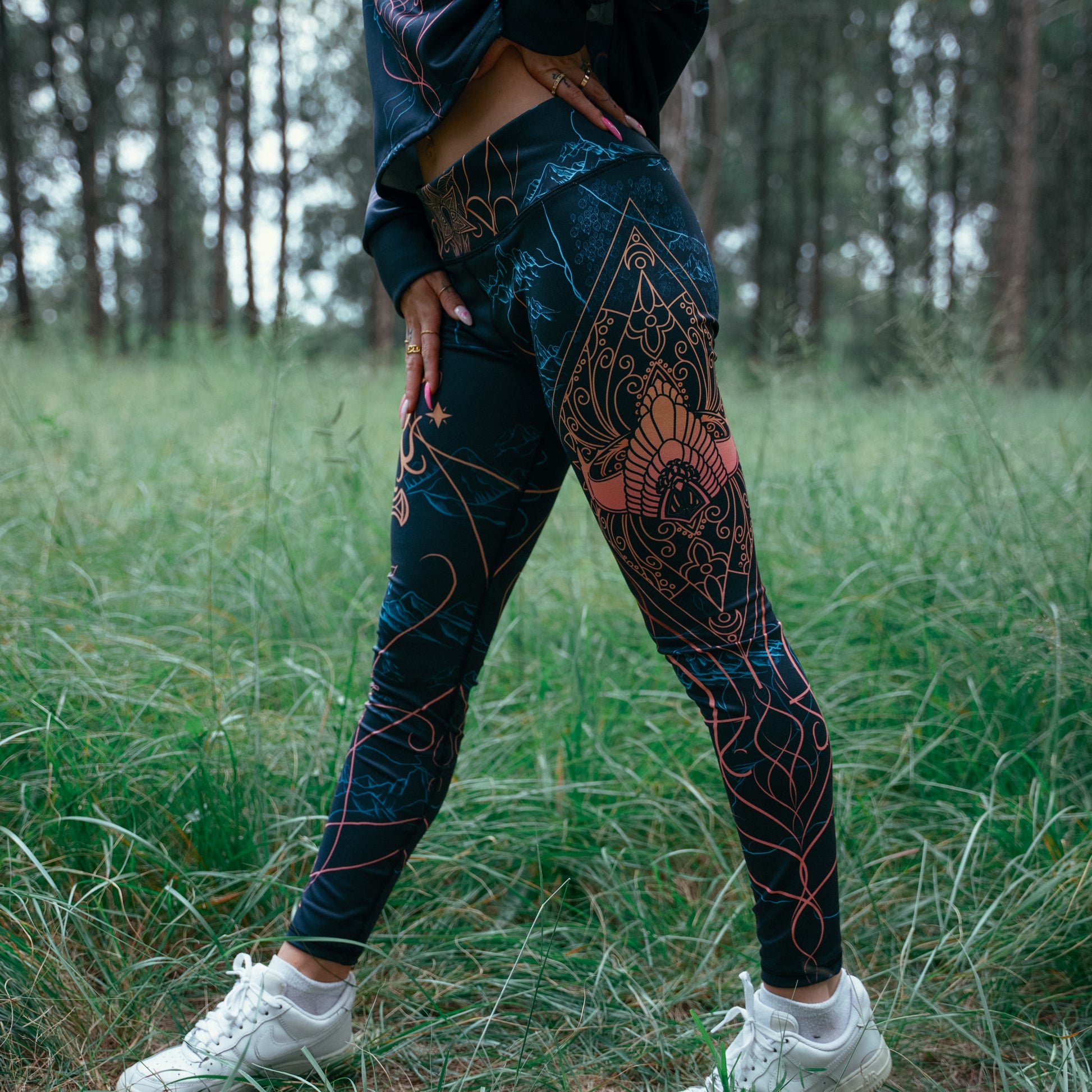 High Waisted Leggings Elven High Waisted Leggings