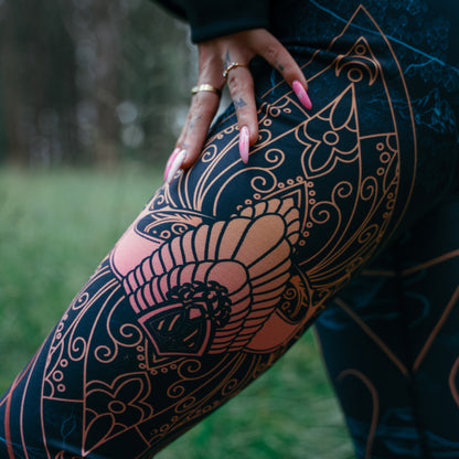 High Waisted Leggings Elven High Waisted Leggings