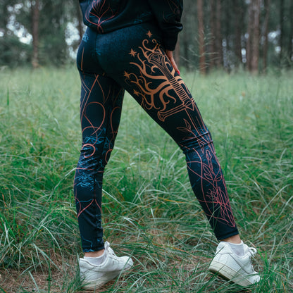 High Waisted Leggings Elven High Waisted Leggings