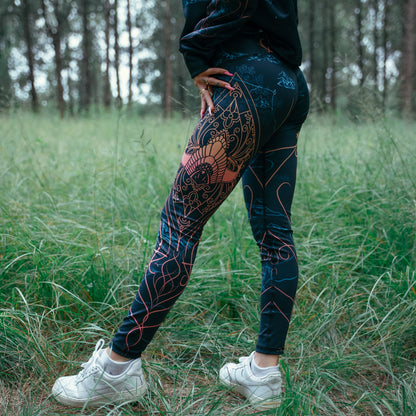 High Waisted Leggings Elven High Waisted Leggings