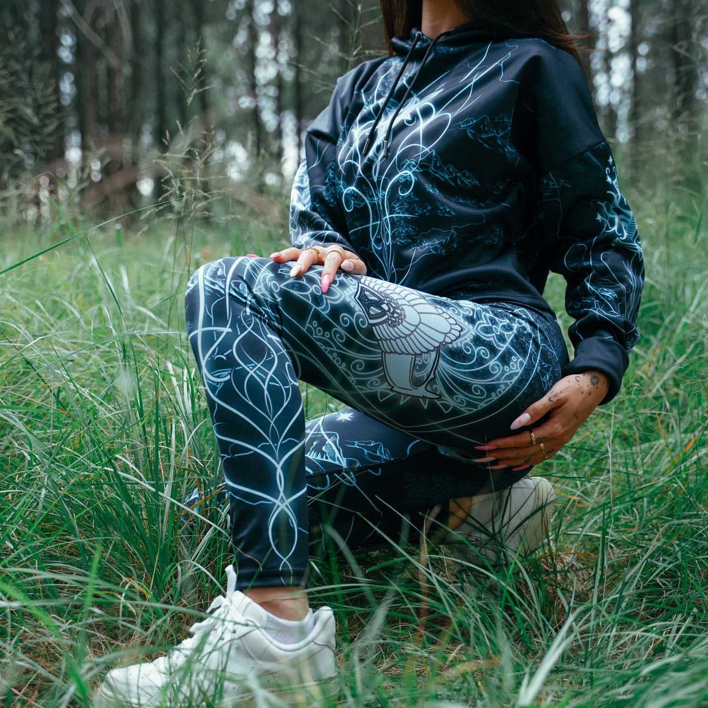 High Waisted Leggings Elven High Waisted Leggings - Fantasy Edition