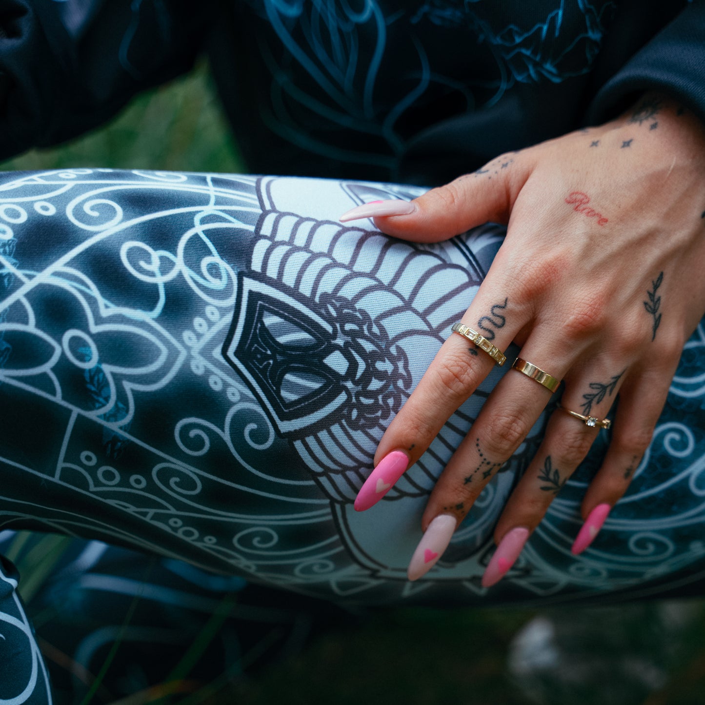 High Waisted Leggings Elven High Waisted Leggings - Fantasy Edition