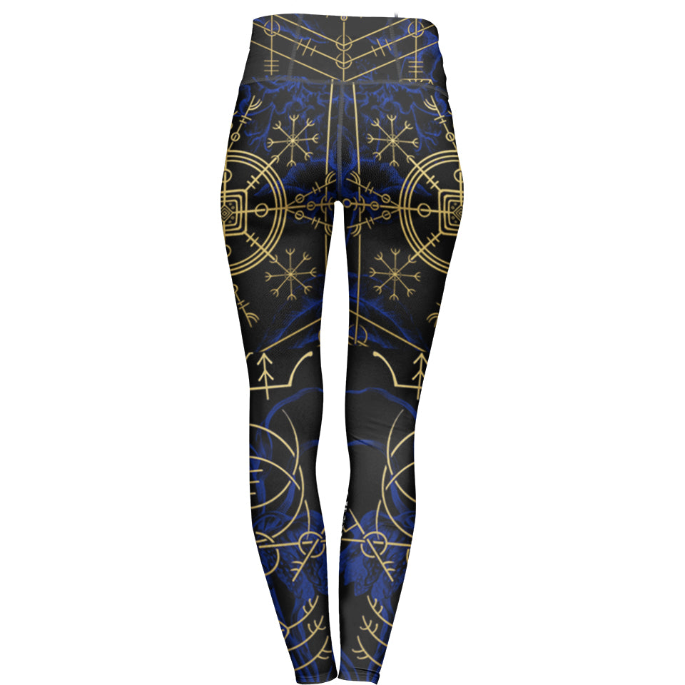 High Waisted Leggings Hulinhjalmur High Waisted Leggings