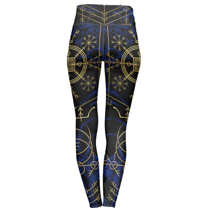 High Waisted Leggings Hulinhjalmur High Waisted Leggings