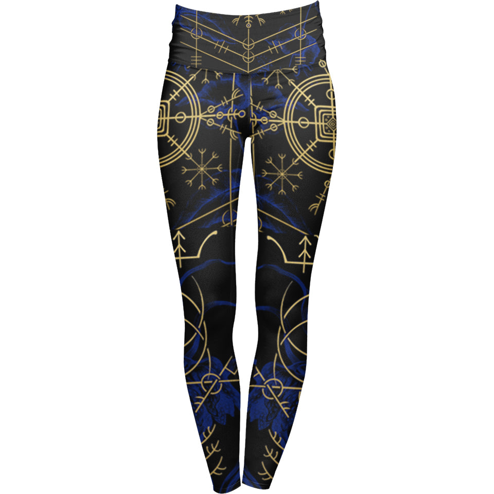 High Waisted Leggings Hulinhjalmur High Waisted Leggings