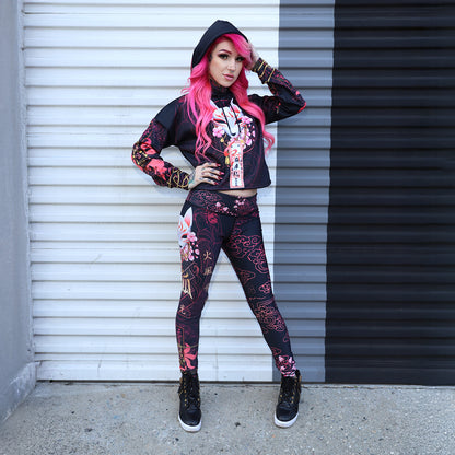 High Waisted Leggings Kitsune High Waisted Leggings