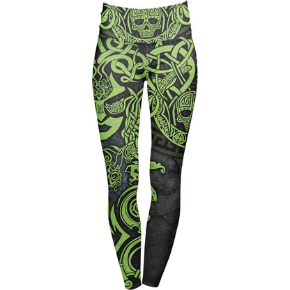 High Waisted Leggings Medusa High Waisted Leggings - Snake Edition