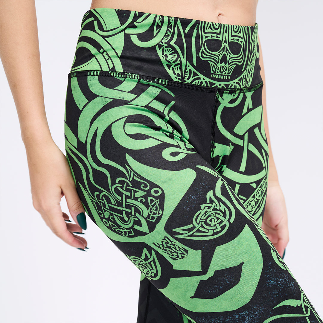 High Waisted Leggings Medusa High Waisted Leggings - Snake Edition