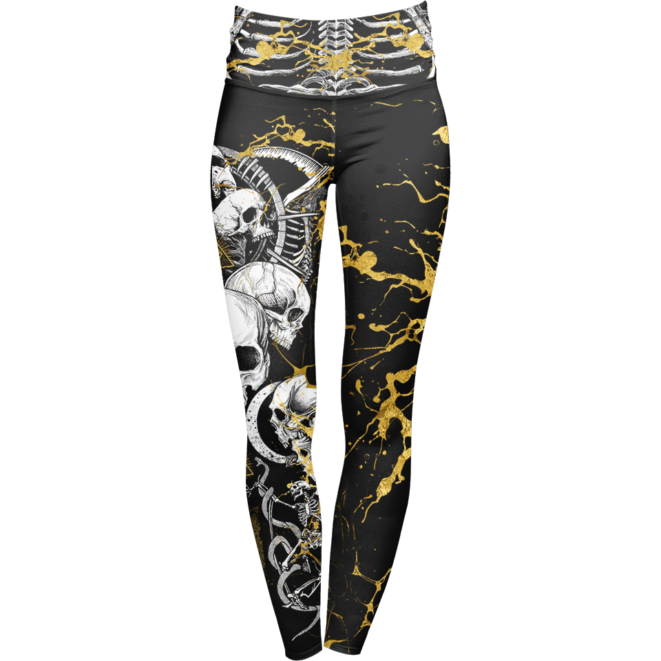 High Waisted Leggings Necromancer High Waisted Leggings - Limited Edition