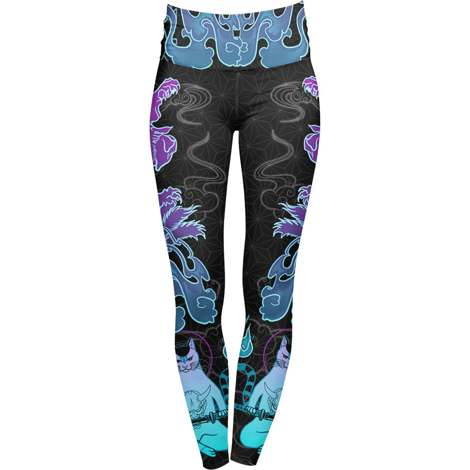 High Waisted Leggings Nekomata High Waisted Leggings