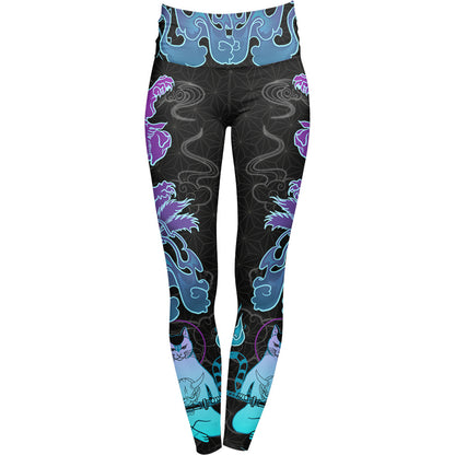 High Waisted Leggings Nekomata High Waisted Leggings