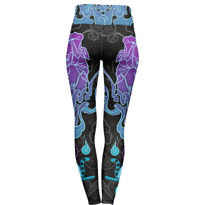 High Waisted Leggings Nekomata High Waisted Leggings