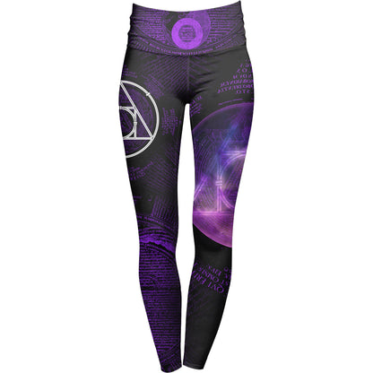 High Waisted Leggings Philosopher's Stone High Waisted Leggings
