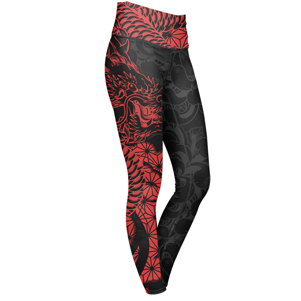 High Waisted Leggings Ryu High Waisted Leggings - Aka Edition