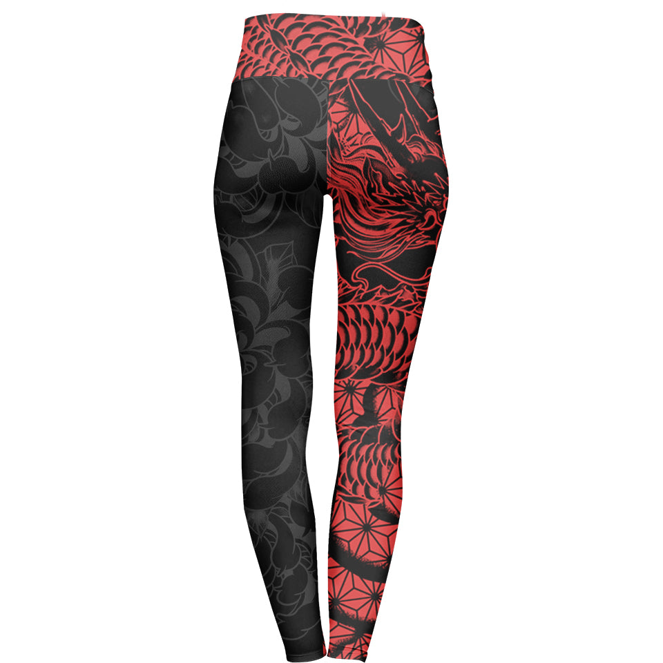 High Waisted Leggings Ryu High Waisted Leggings - Aka Edition