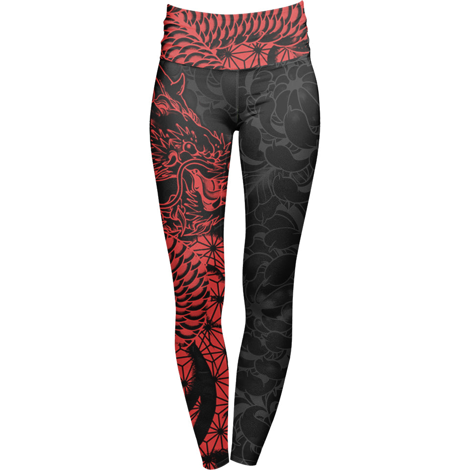 High Waisted Leggings Ryu High Waisted Leggings - Aka Edition