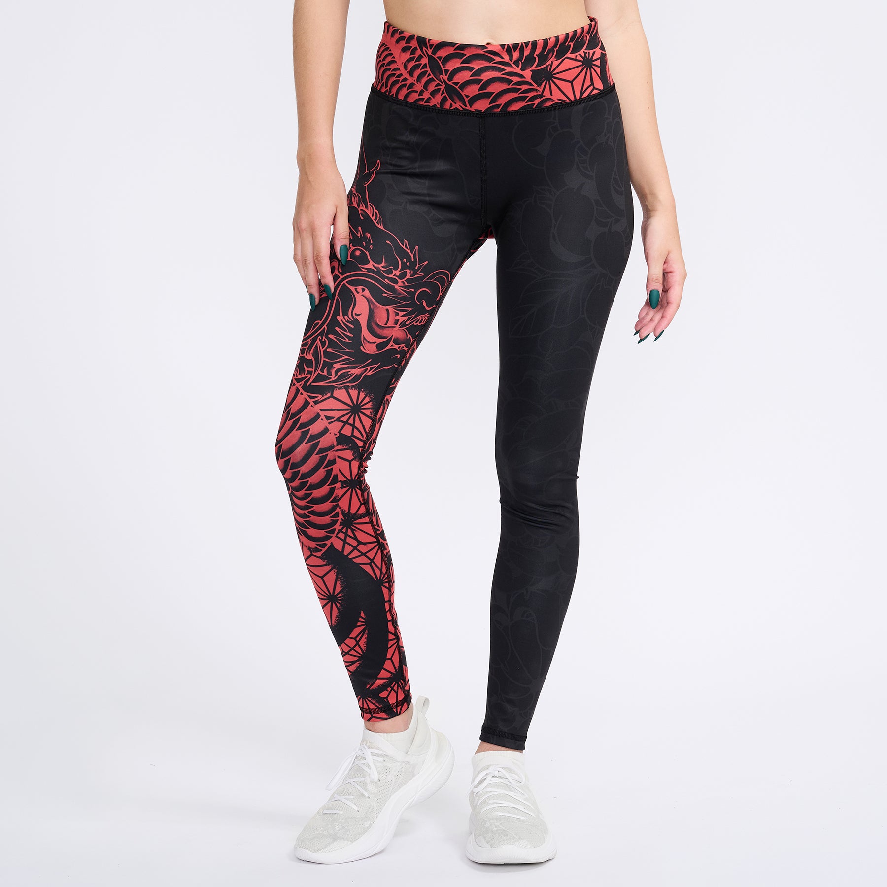 High Waisted Leggings Ryu High Waisted Leggings - Aka Edition