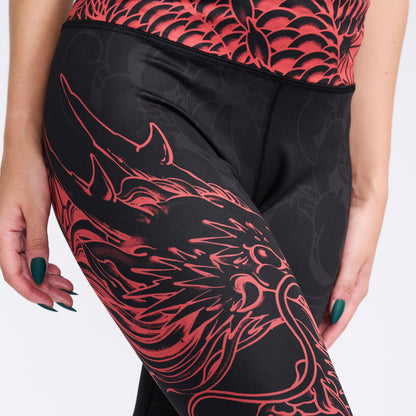 High Waisted Leggings Ryu High Waisted Leggings - Aka Edition