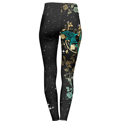 High Waisted Leggings Starfall High Waisted Leggings