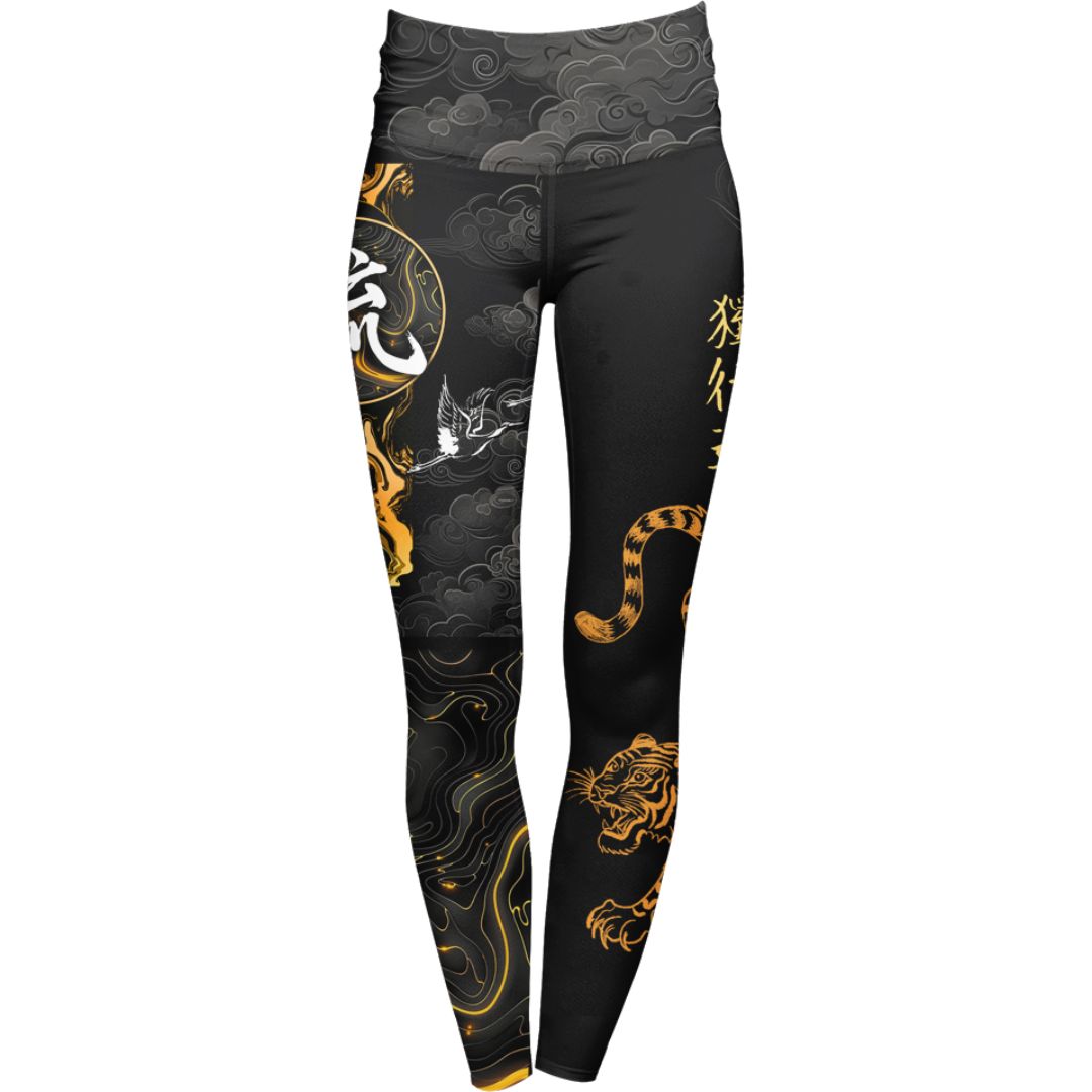 High Waisted Leggings Suminagashi High Waisted Leggings