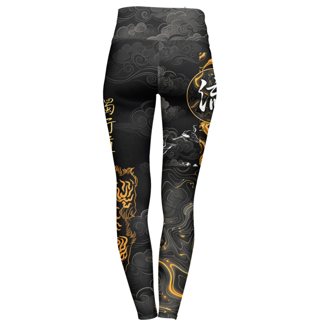 High Waisted Leggings Suminagashi High Waisted Leggings