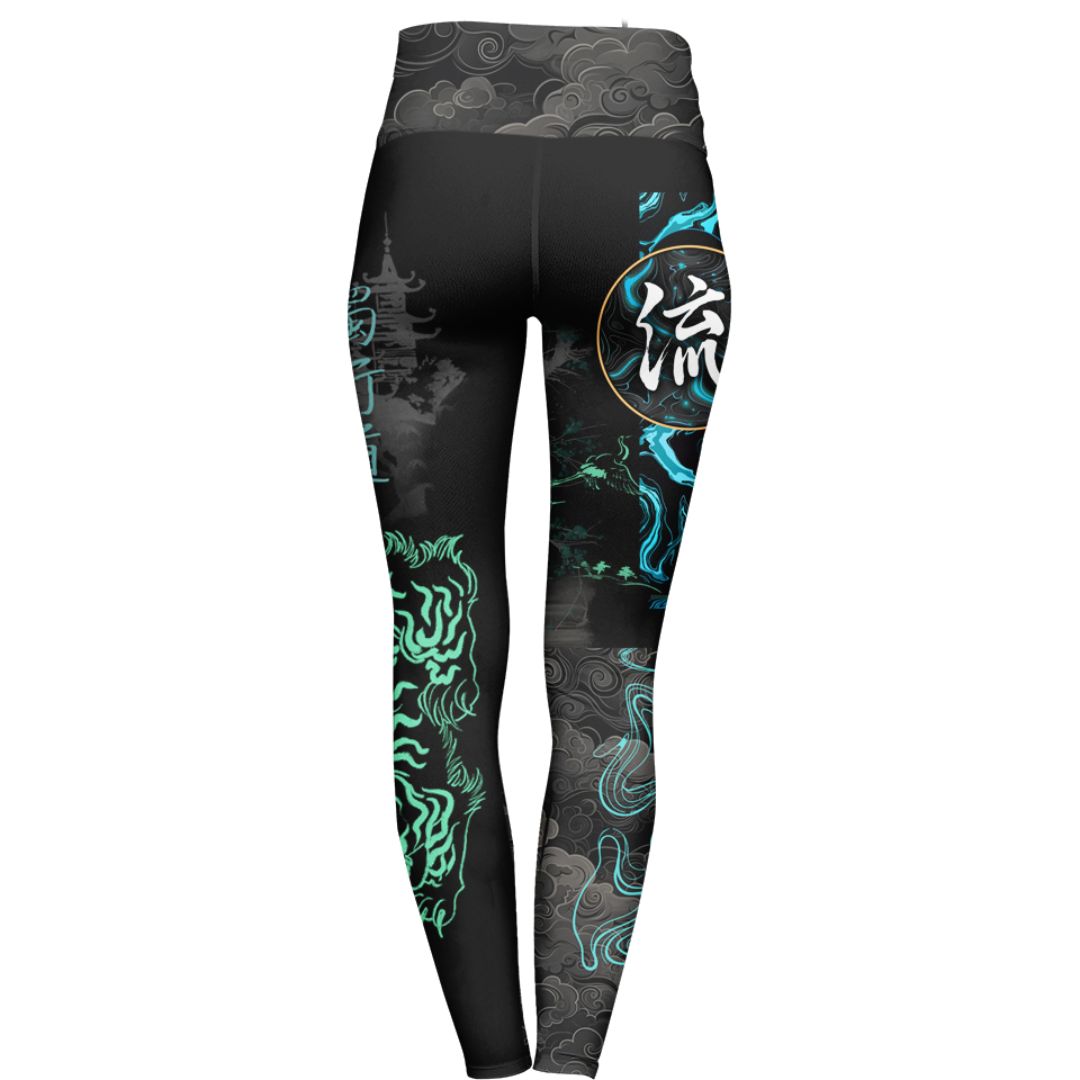 High Waisted Leggings Suminagashi Special Edition High Waisted Leggings