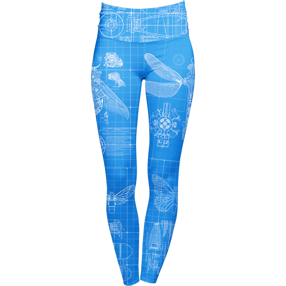 High Waisted Leggings Swarm High Waisted Leggings