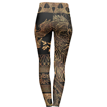 High Waisted Leggings The Phoenix High Waisted Leggings