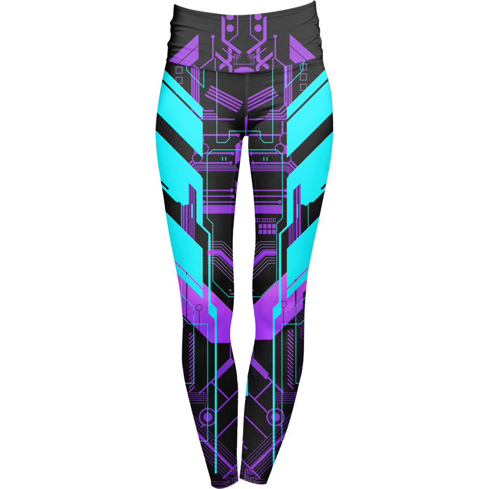 High Waisted Leggings Ultraviolet High Waisted Leggings