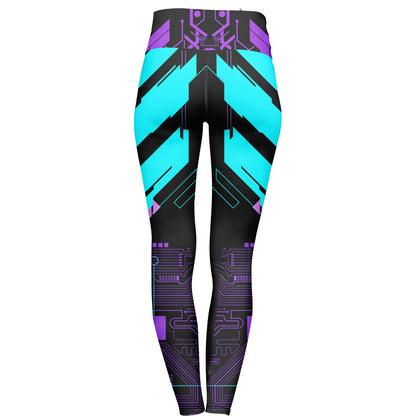 High Waisted Leggings Ultraviolet High Waisted Leggings