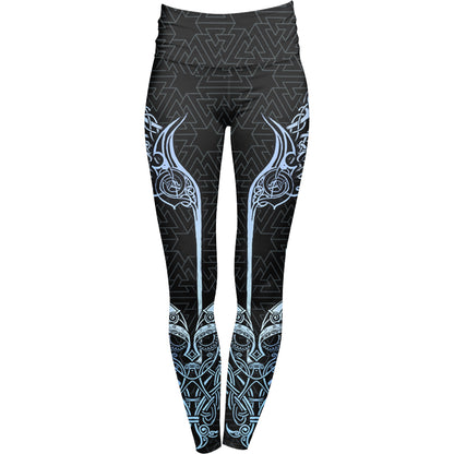 High Waisted Leggings Valkyries of Valhalla High Waisted Leggings
