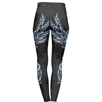 High Waisted Leggings Valkyries of Valhalla High Waisted Leggings