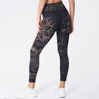High Waisted Leggings Vegvisir High Waisted Leggings