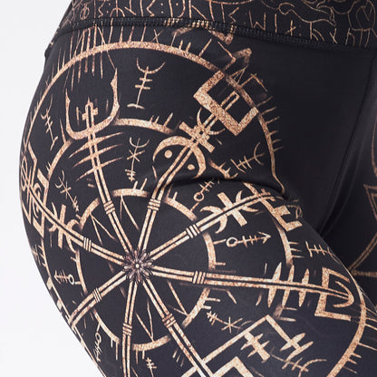High Waisted Leggings Vegvisir High Waisted Leggings