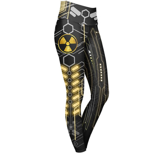 High Waisted Leggings XS Atomic High Waisted Leggings 102_YOGA-PANT_XS_REACTOR
