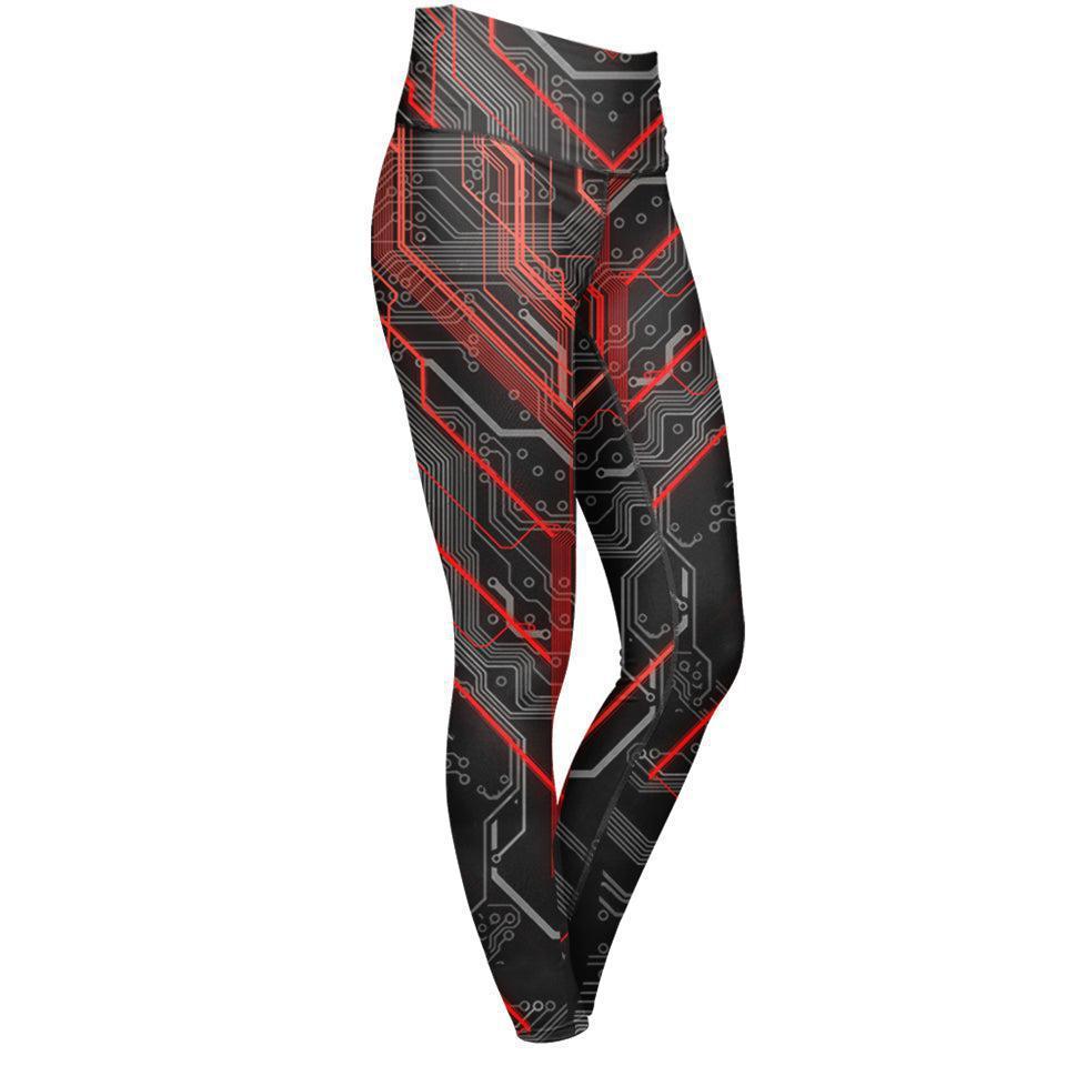 High Waisted Leggings XS Circuit High Waisted Leggings 102_YOGA-PANT_XS_CIRCUIT