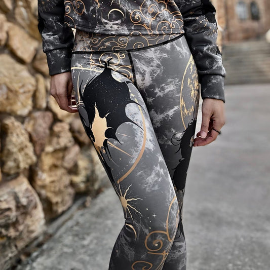 High Waisted Leggings XS Dragon Rider High Waisted Leggings 102_YOGA-PANT_XS_RIDER-V2