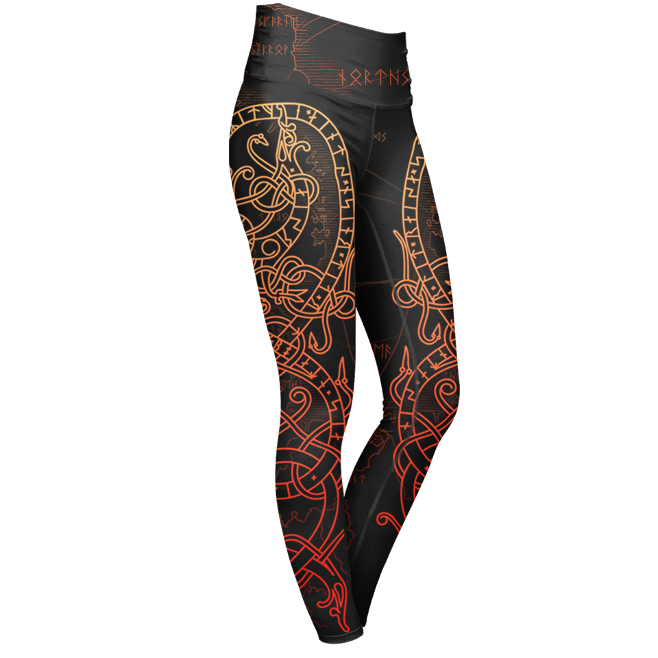 High Waisted Leggings XS Drakkar High Waisted Leggings 102_YOGA-PANT_XS_DRAKKAR