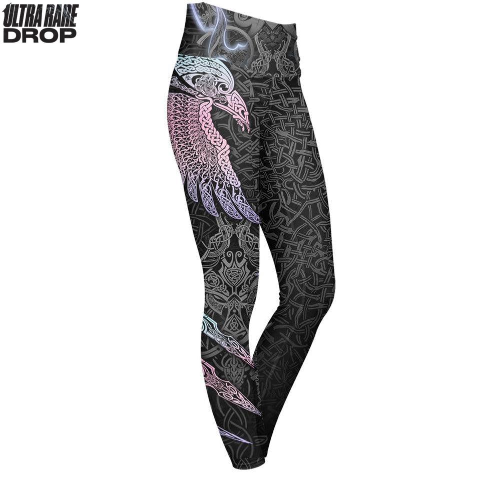 High Waisted Leggings XS Dual Ascent (Vigil) Ultra Rare High Waisted Leggings - Only 300 Units Across All Styles 102_YOGA-PANT_XS_MUNNIN-FNR-HOLO