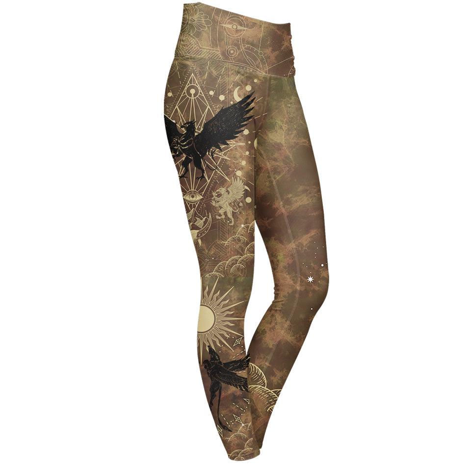 High Waisted Leggings XS Gryphon High Waisted Leggings 102_YOGA-PANT_XS_GRYPH